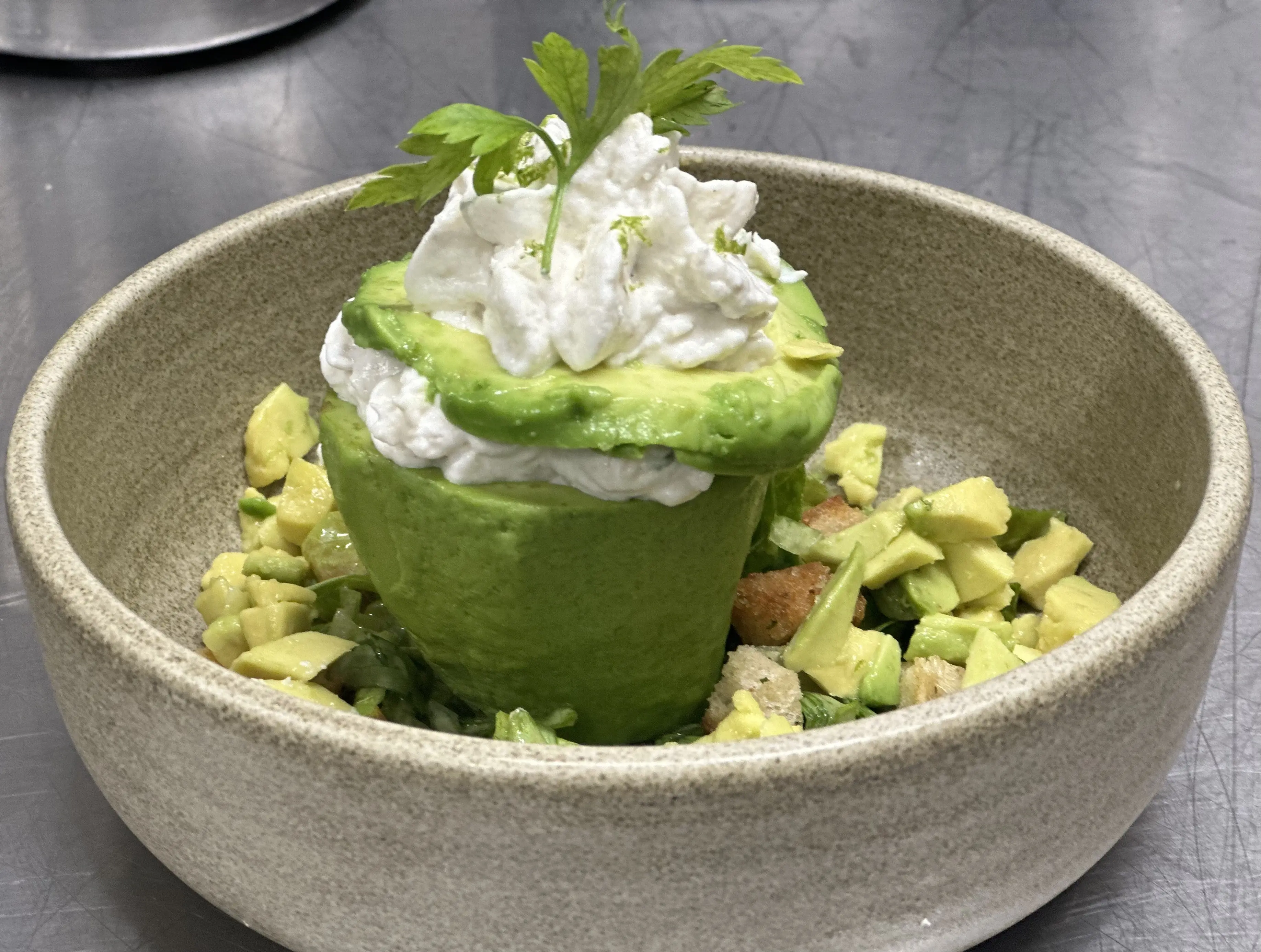 Vue du restaurant La Petite Marmite